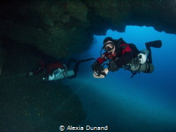 Sidemount Trimix Cavern Diving on Lanzarote. Beautiful ca... by Alexia Dunand 